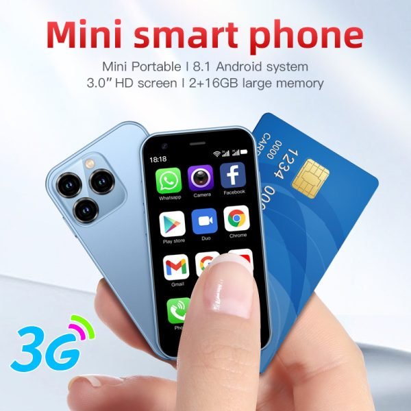 UNIWA soyes XS15 mini smartphone HD dual camera fingerprint recognition 3G Android Mini phone