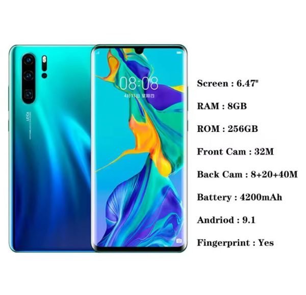 wholesale smartphone P30 PRO 6G+128/8+256GB Dual Card second hand mobile smartphone used mobile phones wholesale for huawei - Image 3