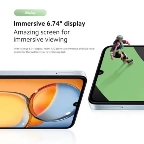 2023 Global Version Xiaomi Redmi 13C 128GB / 256GB MediaTek Helio G85 Octa Core 50MP Camera 5000mAh 90Hz 6.74" Display MIUI 14 - Image 3