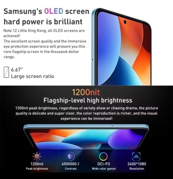 Xiaomi Redmi Note 12 5G Phone 4G+128G Xiaomi Note 12 - Image 4