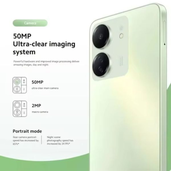 2023 Global Version Xiaomi Redmi 13C 128GB / 256GB MediaTek Helio G85 Octa Core 50MP Camera 5000mAh 90Hz 6.74" Display MIUI 14 - Image 4