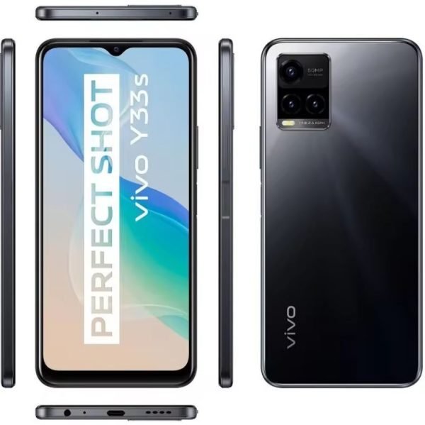 Wholesale Used Electronics Unlocked Original Cell Phones For Vivo Y33s Fingerprint Android Smartphone Gaming Mobile Phone