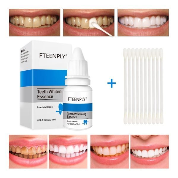 FTEENPLY Tooth Whitening Essence with 10 cotton swabs - Image 6